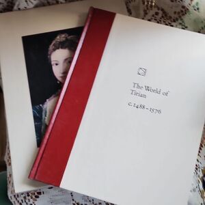 VINTAGE! Art The World Of Titian Coffee Table Book With Cover